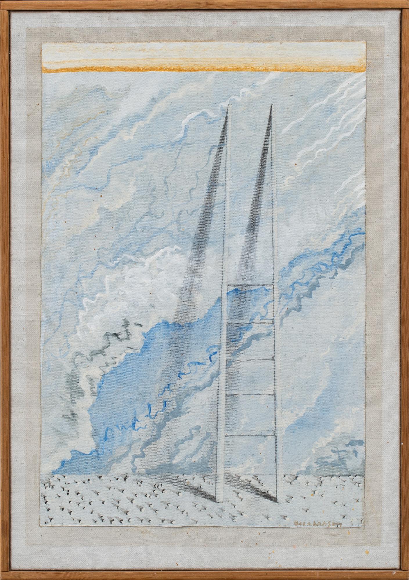 ULLA LARSSON, olja på duk. Signerad.