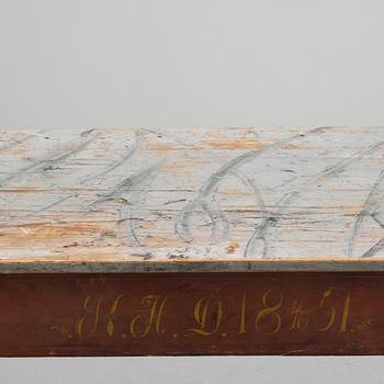 BORD, daterat 1851.