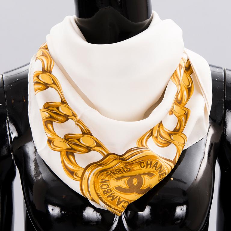 Chanel, scarf, "31 Rue Cambron Paris" second half of the 20th century.