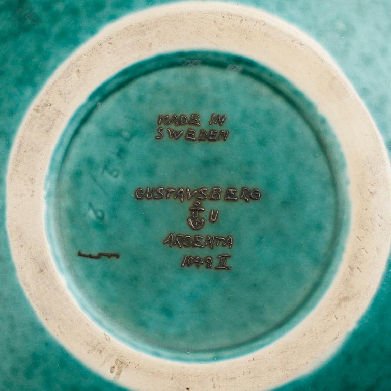 VAS, stengods, Argenta, Gustavsberg, 1042.