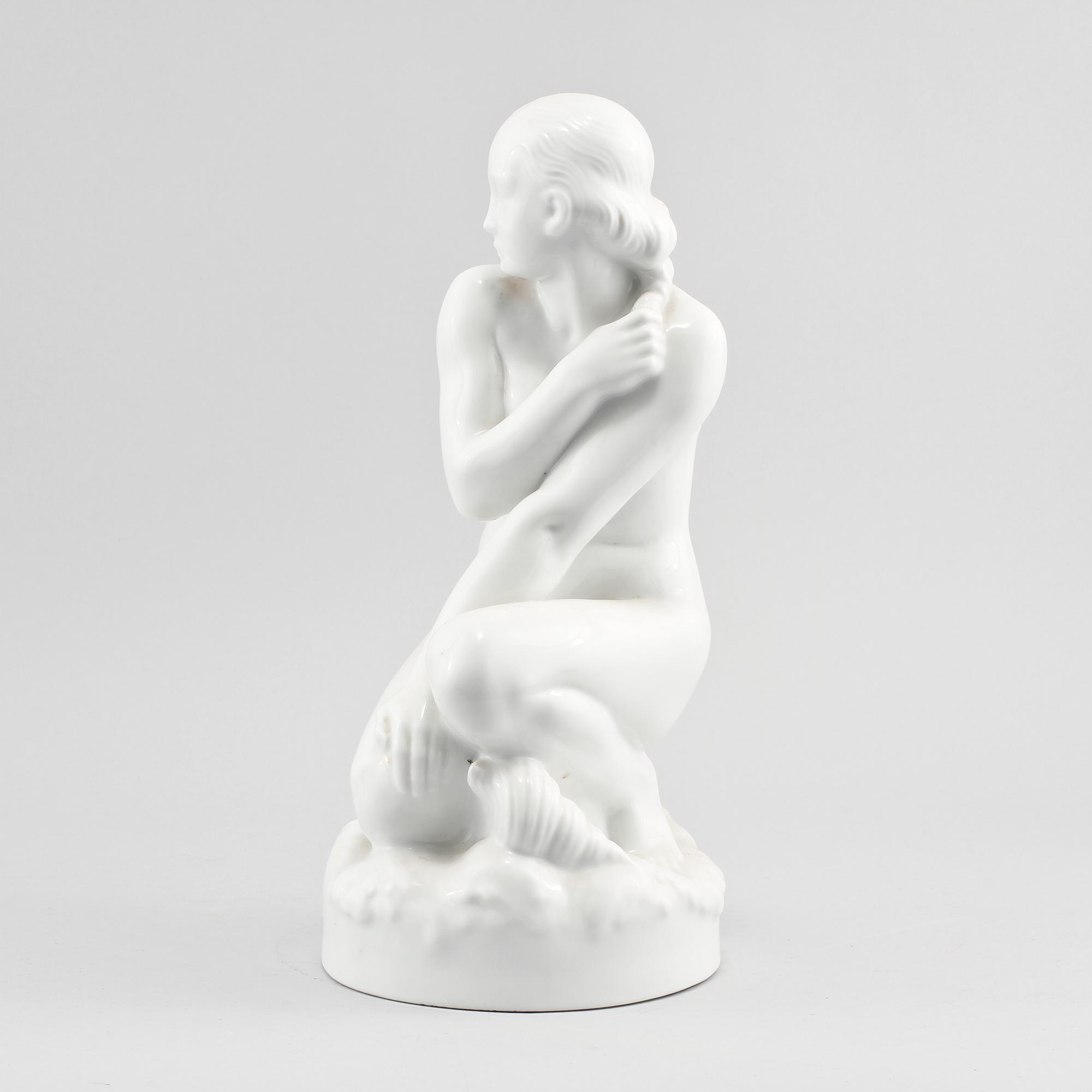 FIGURIN, porslin, Royal Copenhagen, 1900-talets andra hälft.