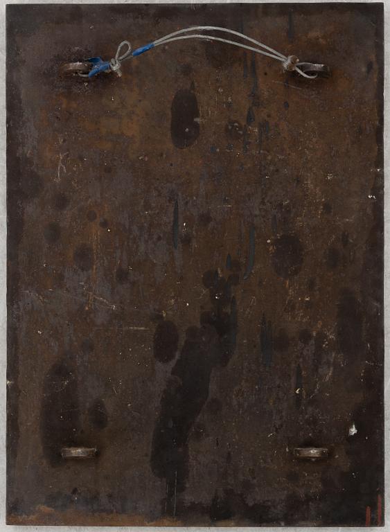 Swedish Grace, wall relief, attributed to Näfveqvarns bruk.