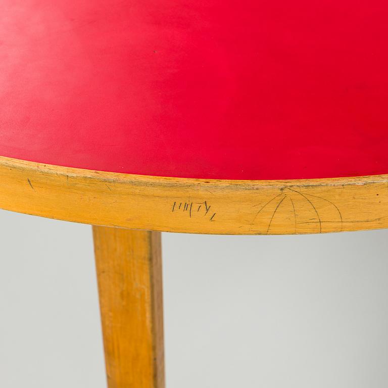 Alvar Aalto, bord, för O.Y. Huonekalu- ja Rakennustyötehdas A.B., 1900-talets mitt.
