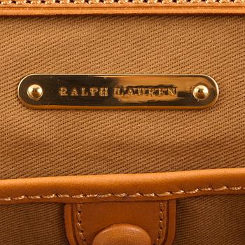RALPH LAUREN, a canvas shoulder bag.