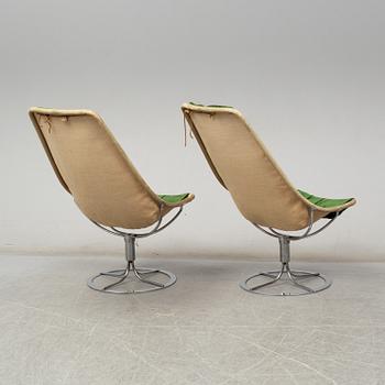 A pair of 'Jetson' easy chairs by Bruno Mathsson.