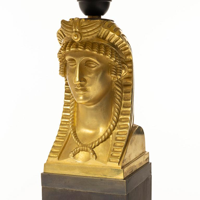 Table lamp, Empire style, period.