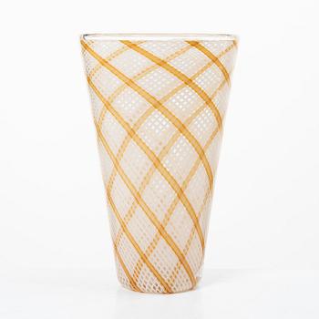 Dino Martens, vas, glas, "Reticello", Aureliano Toso, Murano, Italien.