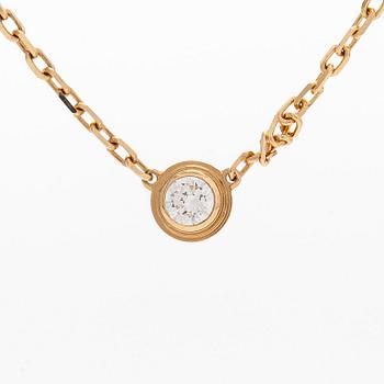 Cartier, kaulakoru, "d'Amour", 18K kultaa ja timantti n 0.09 ct.