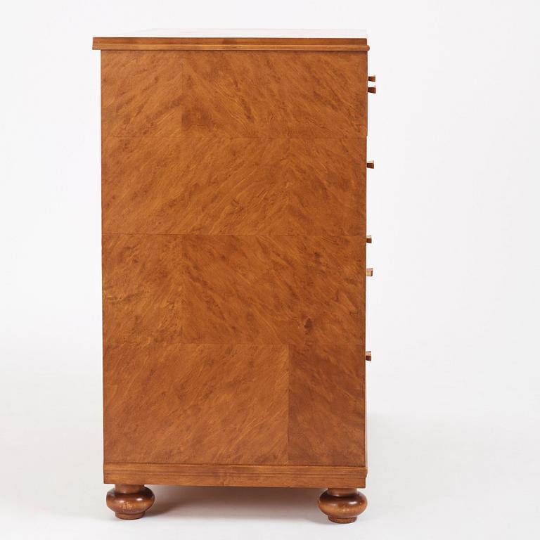 Carl Malmsten, a chest of drawers, model 'Haga', Nordiska Kompaniet, 1929.