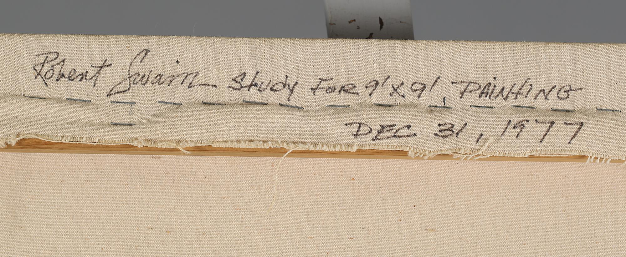 ROBERT SWAIN, olja på duk, signerad och daterad á tergo 1977.