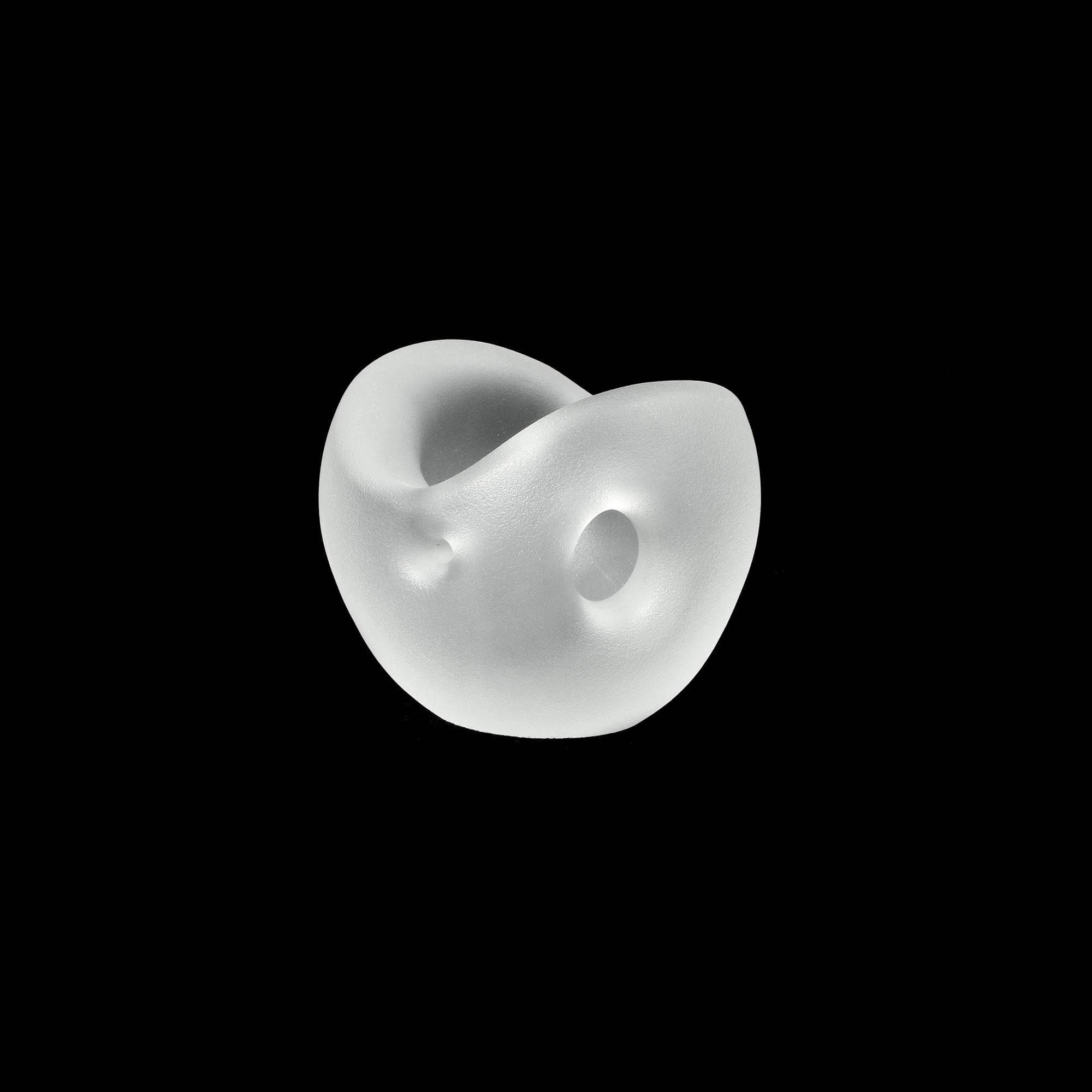 TIMO SARPANEVA, skulptur, glas, "Devil's Churn", Iittala, Finland.