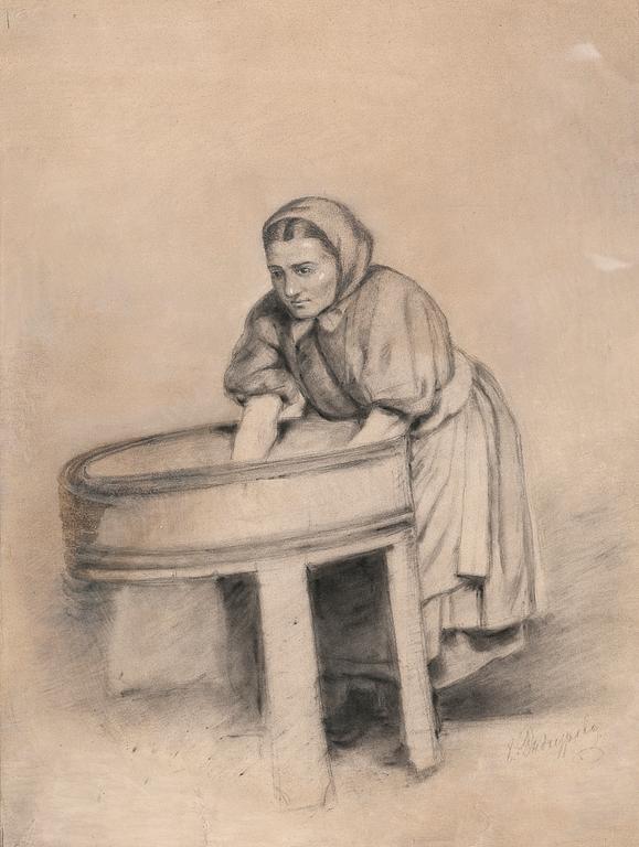 Elizaveta Böm (Endaurova), LAUNDRESS.