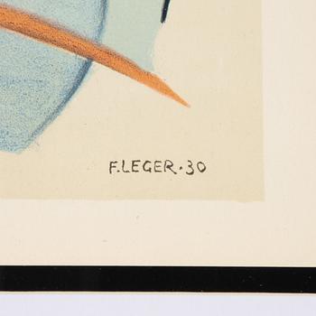 Fernand Léger,"Femme tenant une fleur".