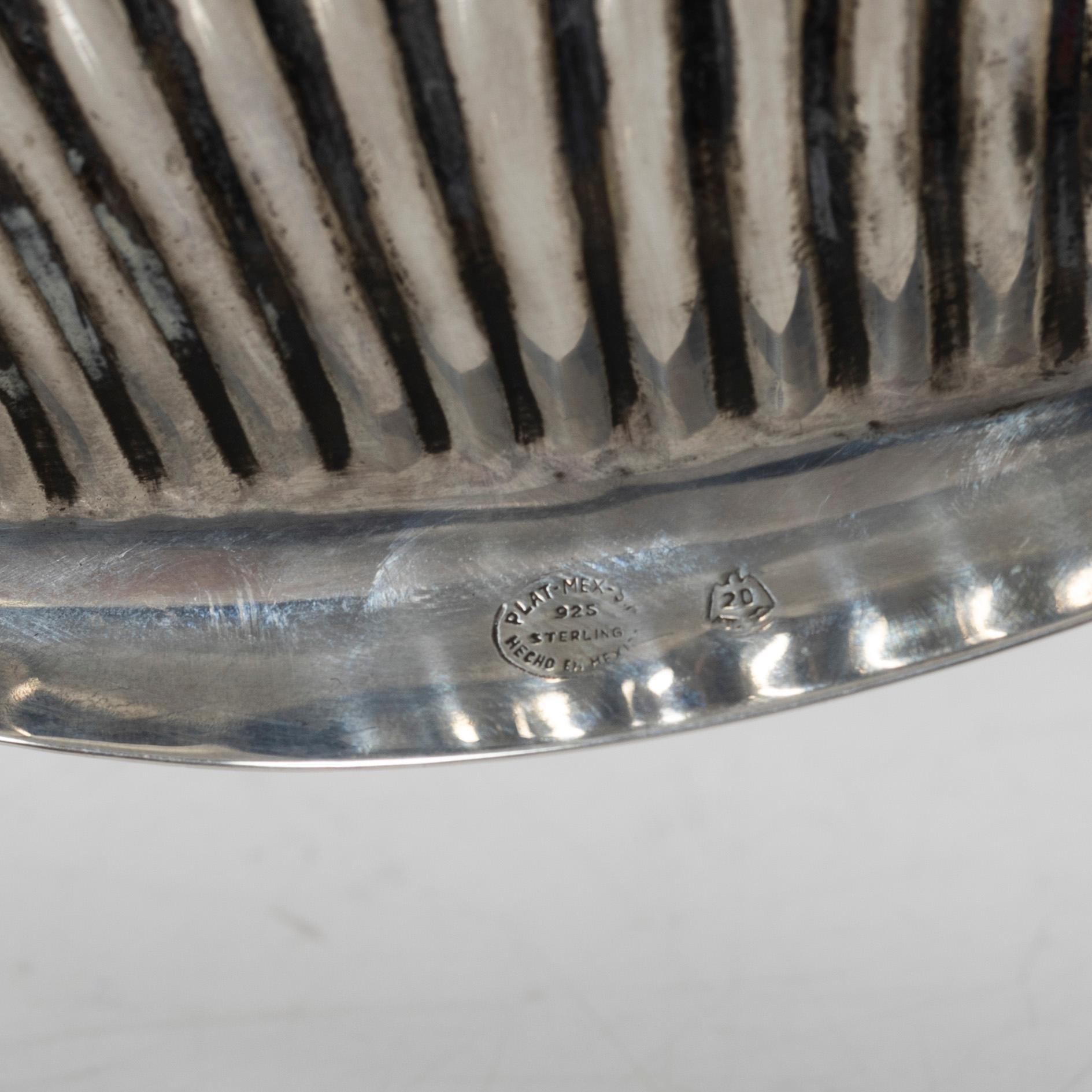 Smörfat, sterlingsilver, Mexico.