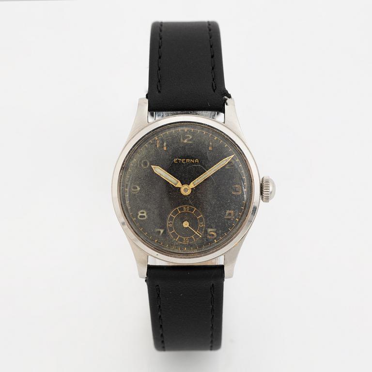 Eterna, "Tre Tacche", wristwatch, 31 mm.