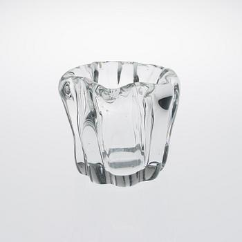 TAPIO WIRKKALA, VAS, glas, "Kalvolan kanto", signerad Tapio Wirkkala 3241, Iittala.