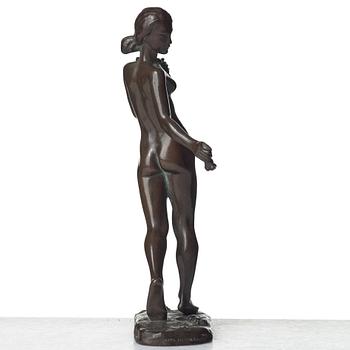 Arvid Knöppel, "Blomsterflickan".