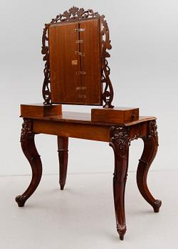 TOALETTBORD, senempire, 1800-talets mitt.