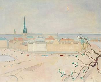 11. Einar Jolin, View over Stockholm.