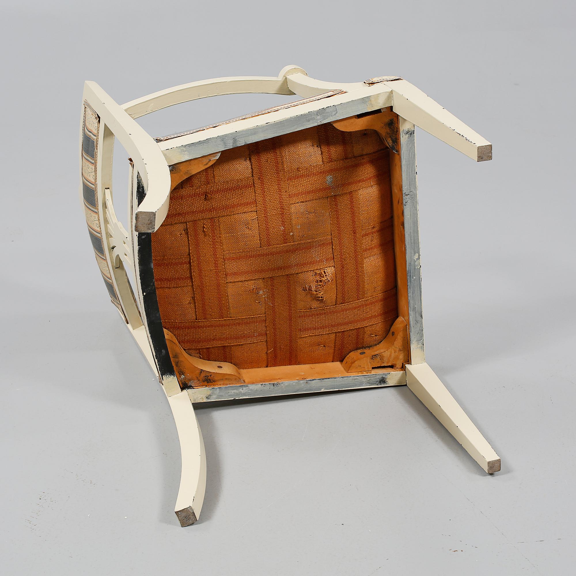 KARMSTOLAR, ett par, 1900-talets första hälft.