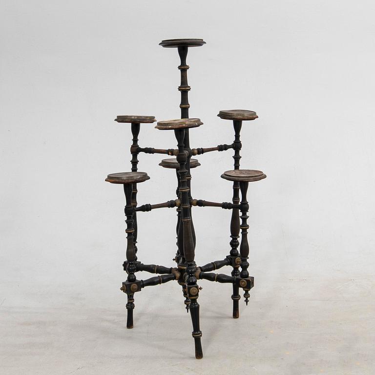 Flower pedestal, circa 1900.