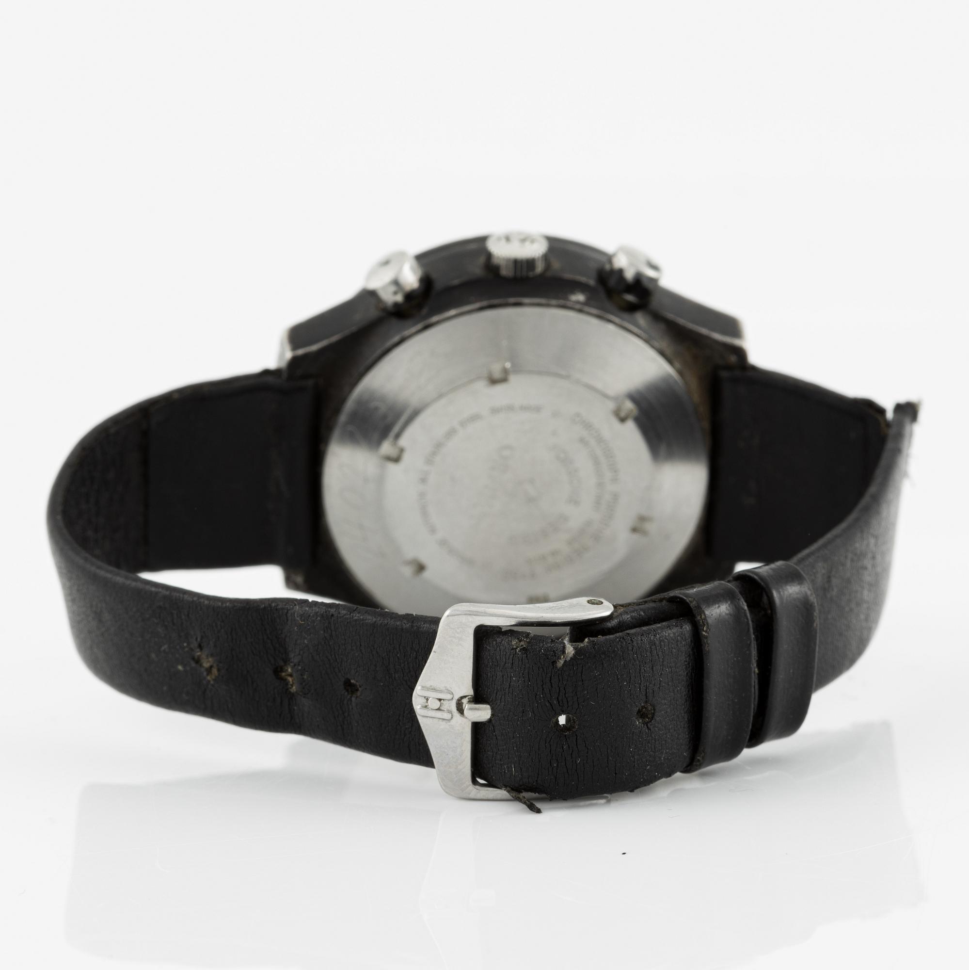Orfina, Porsche Design, armbandsur, kronograf, 40 mm.