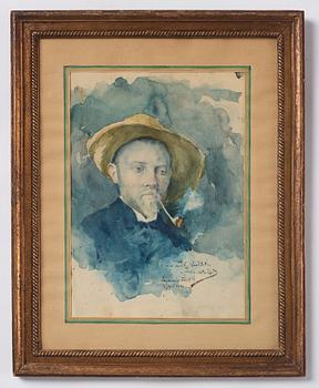 Allan Österlind, Portrait of the artist  Karl Nordström.