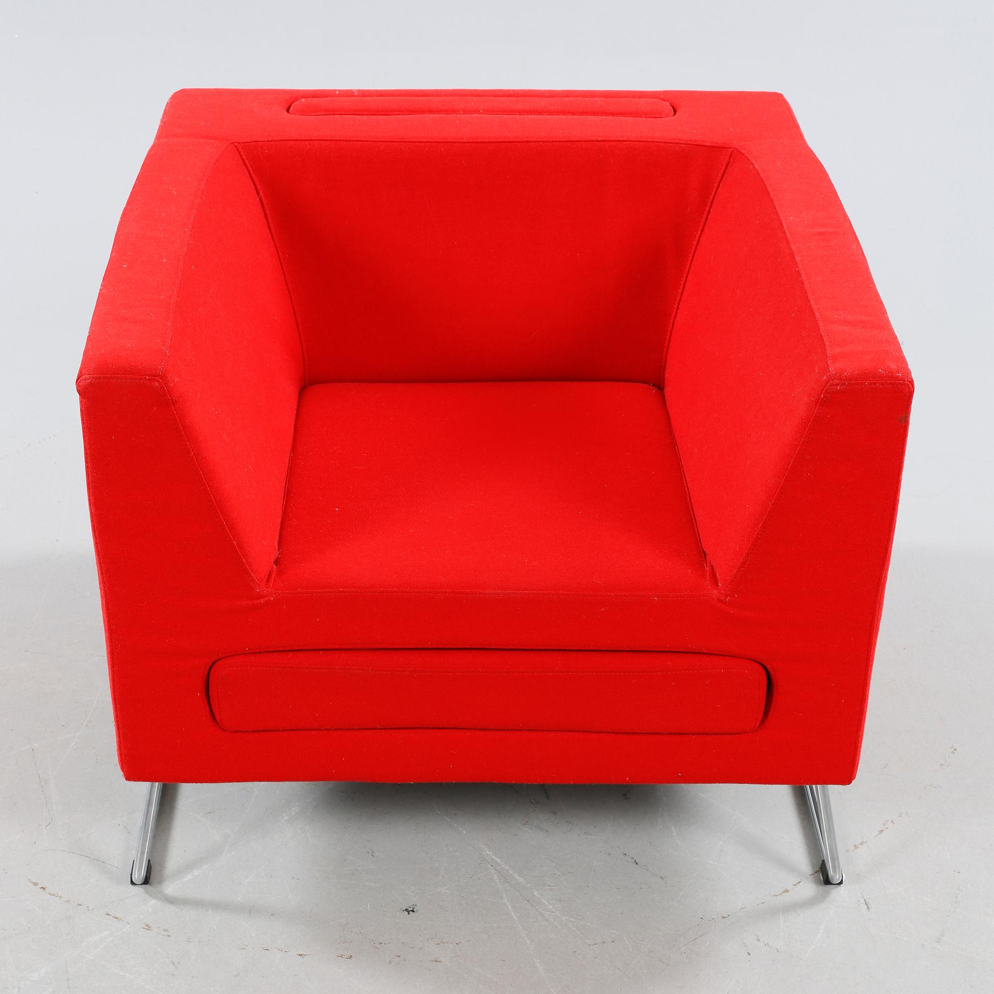 A chair, model Boxer, designed by Thomas Bernstrand for Söderbergs Möbler, made around year 2000.