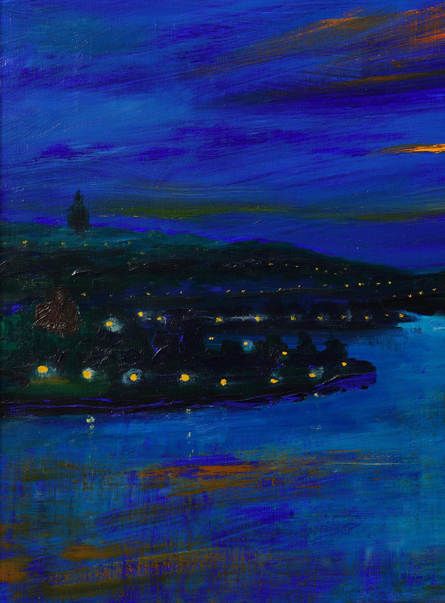 Bertel Bertel-Nordström, View of Stockholm.