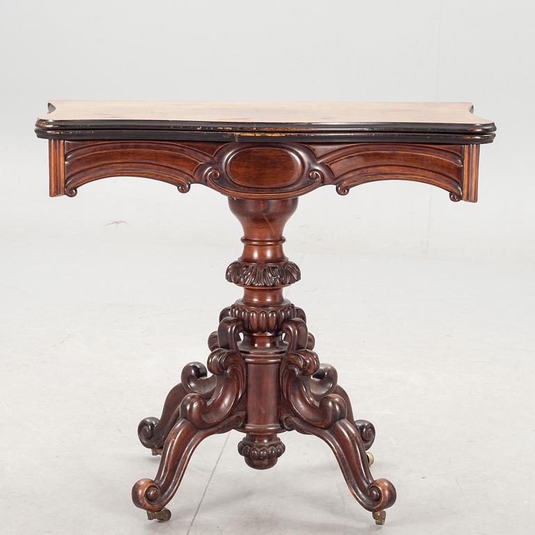 SPELBORD, nyrokoko, 1800-talets andra hälft.