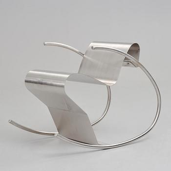 Sigurdur Gustafsson, a "Rock´n Roll" rocking chair for Källemo Sweden, post 1999.