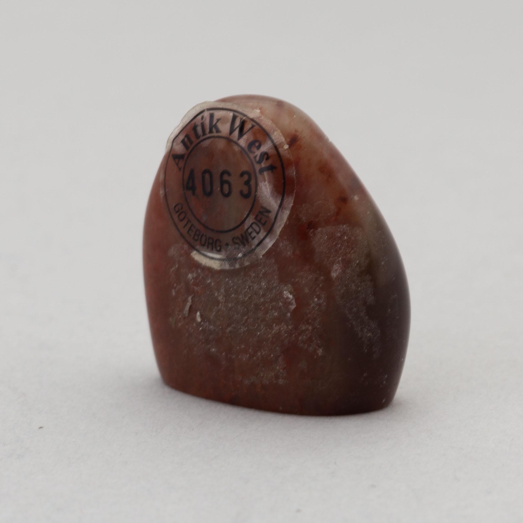 A Chinese carved stone seal, 20th century.