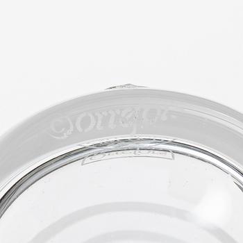 Ingegerd Råman, eight 'Slowfox' champagne glasses, Orrefors.