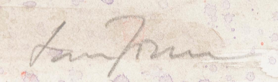 Lars Jonsson, färglitografi, signerad och numrerad 234/250 cm.