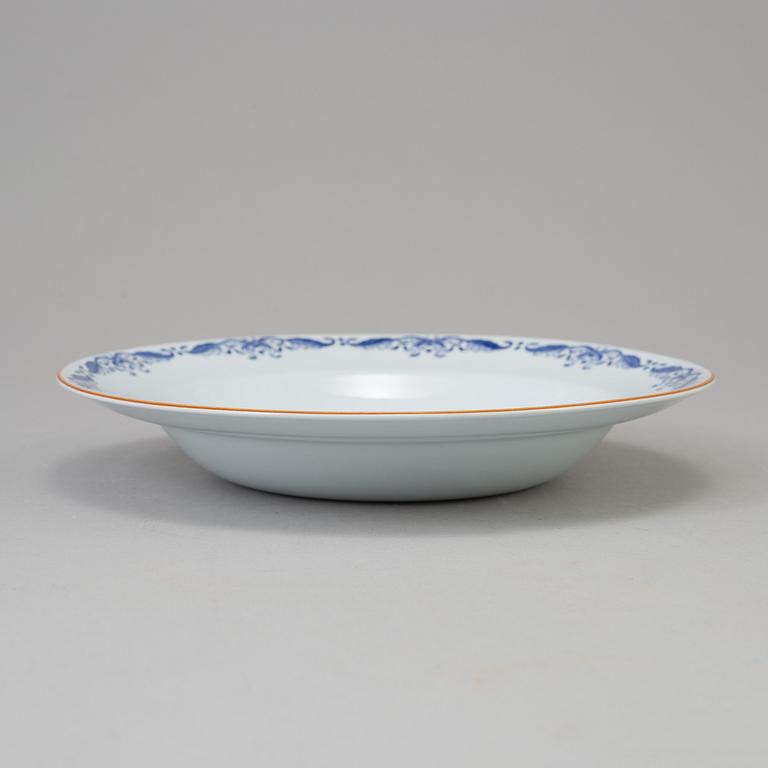 MATSERVIS, 67 delar, porslin, "Ostindia", Rörstrand, 1970/80-tal.