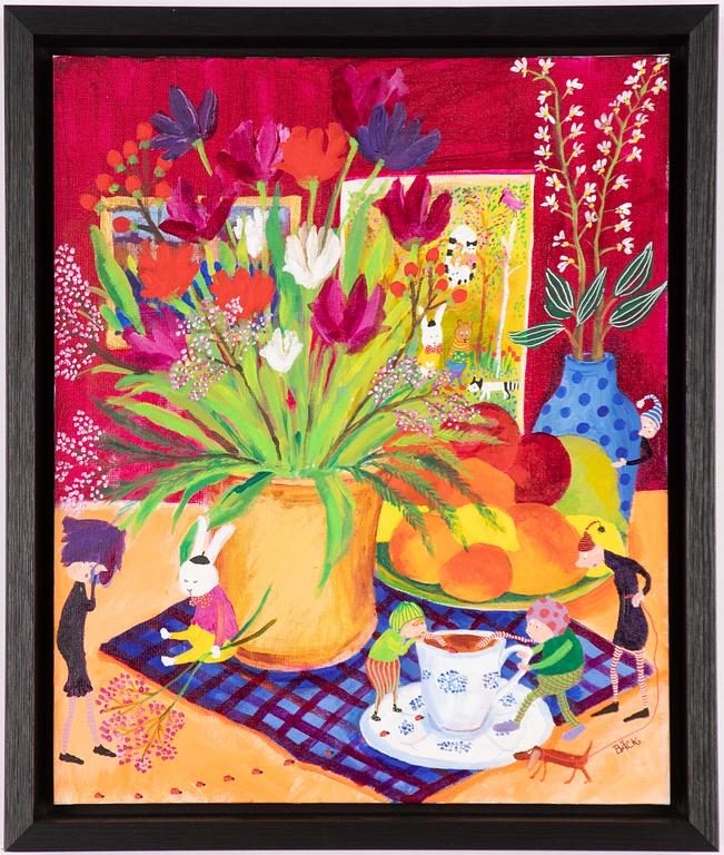 Ann-Marie Bäck, "Blå Blom".