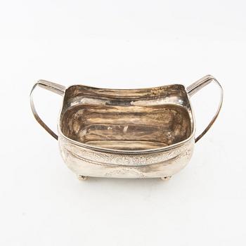 Sugar bowl silver England second half of the 19th century.