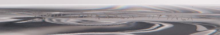 TAPIO WIRKKALA, KONSTFÖREMÅL. Triennale, 3838 Sign. Tapio Wirkkala - Iittala. Sent 1950-tal.