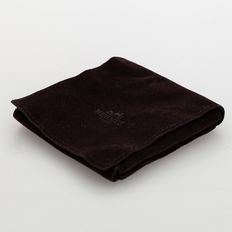 Hermès, a sterling silver 'Collier de Chien' bracelet.