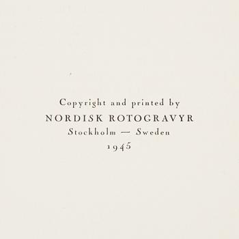 A folder with 58 reproductions after Helene Schjerfbeck.