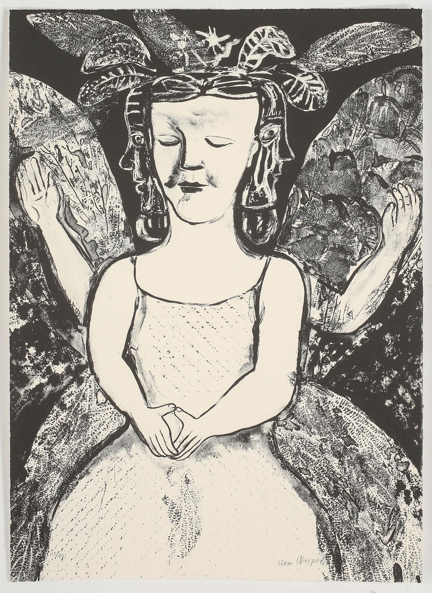 LENA CRONQVIST, litografi, signerad o numrerad 115/170.