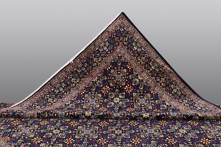 A carpet, Moud, ca 398 x 302 cm.