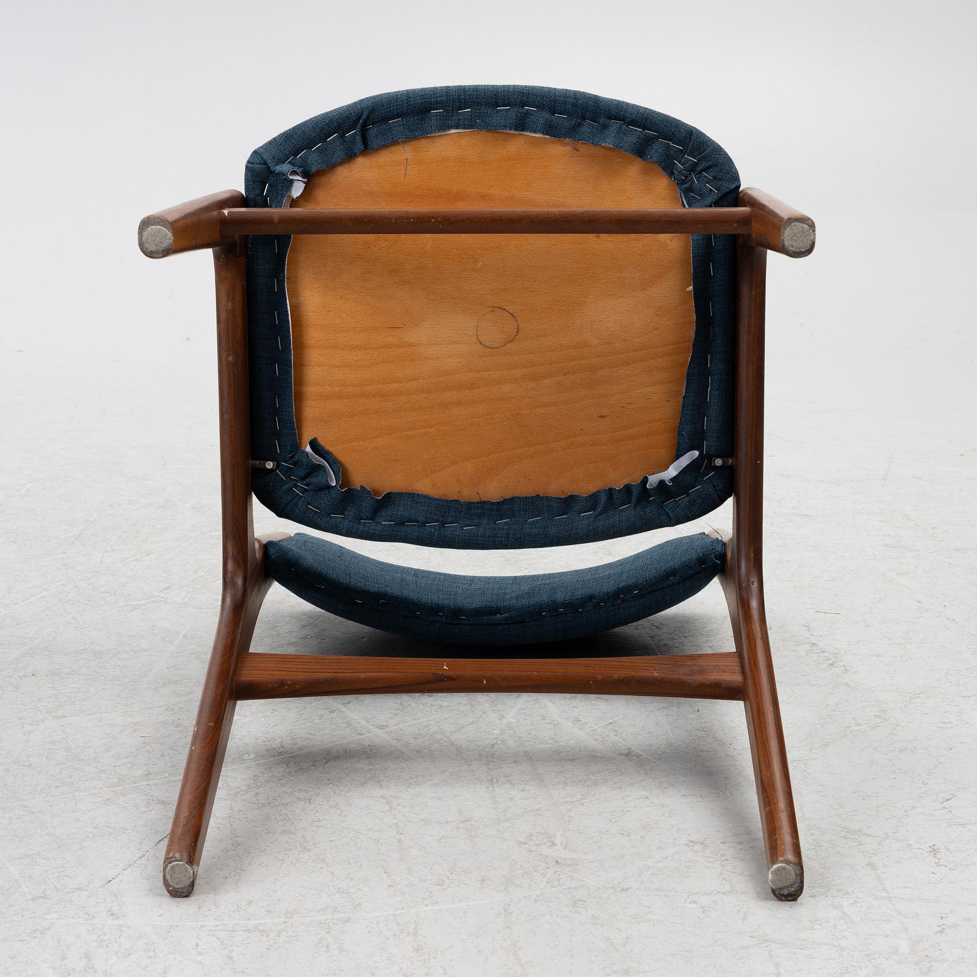 Erik Buch, six model 89 chairs, Odense, Denmark, 1960s.