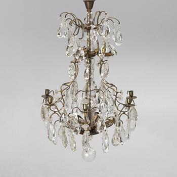 Chandelier, Rococo style, 20th century.