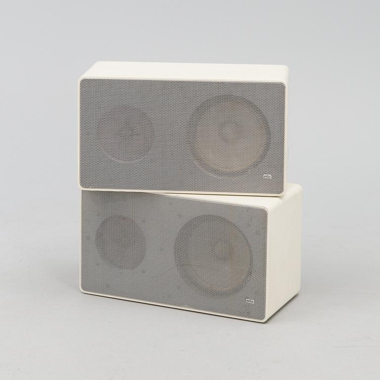 BRAUN Audio 250 Ch HIFI SYSTEM WITH TWO L 600 LOUDSPEAKERS, 1968/69.