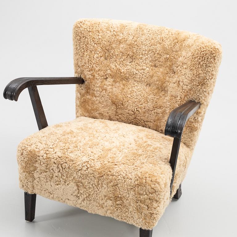 Armchair, Danish cabinetmaker, 1940s.