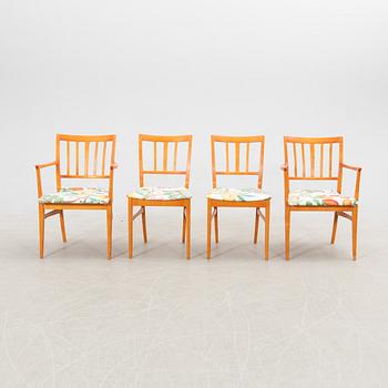 Carl Malmsten, matbord med 10 stolar, "Talavid", 1900-talets slut.