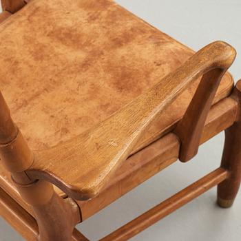 SCANDINAVIAN MODERN, fåtöljer, 3 st, 1900-talets mitt.
