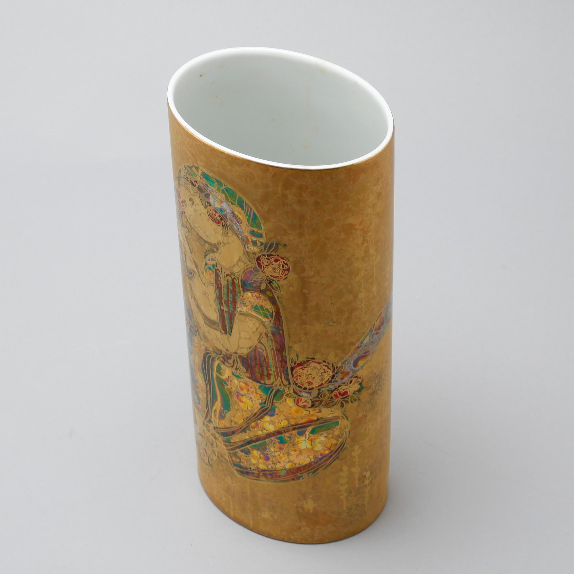 BJÖRN WIINBLAD, vas, porslin, Rosenthal, studio-line, 1900-talets andra hälft.