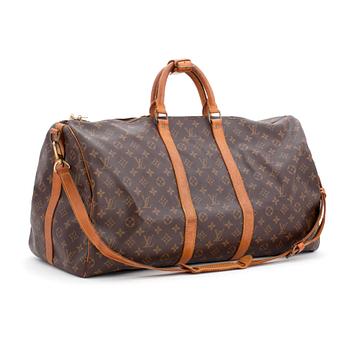 LOUIS VUITTON, weekendbag, "Keepall Bandouliere 55".